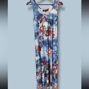 Orchideé Collection Greece Size 1 Floral Maxi Dress